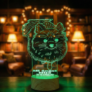 Lámpara Personalizada Mascotas - Retrato de tu Ángel