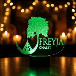 Lámpara Personalizada Negocios - Logo Empresarial