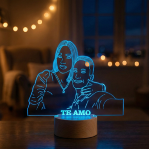 Lámpara Personalizada Parejas - Selfie Te Amo