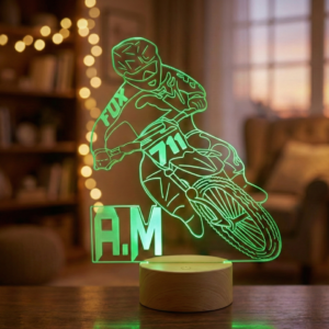 Lámpara Personalizada Motos - Motocross Extremo