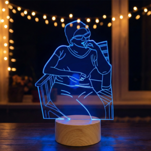 Lámpara Personalizada - Retrato Individual