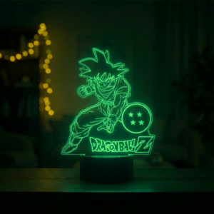Lámpara Personalizada Anime - Guerrero Saiyajin